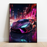 Futuristisk Lamborghini - plakat 2