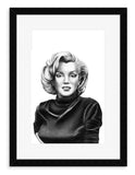 Marilyn Monroe - Karikatur Plakat