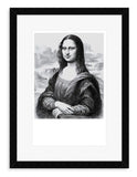 Mona Lisa - Portræt Plakat Just Karikatur