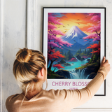 Cherry Blossom Japan plakat - 5