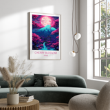 Cherry Blossom Japan plakat - 2 - Just Karikatur