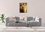 Løve 3 (50 x 70 cm ) - lærred u/ramme