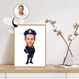 Arbejde & Erhverv tema78 (1 person) - karikaturtegning efter dine fotos - Just Karikatur