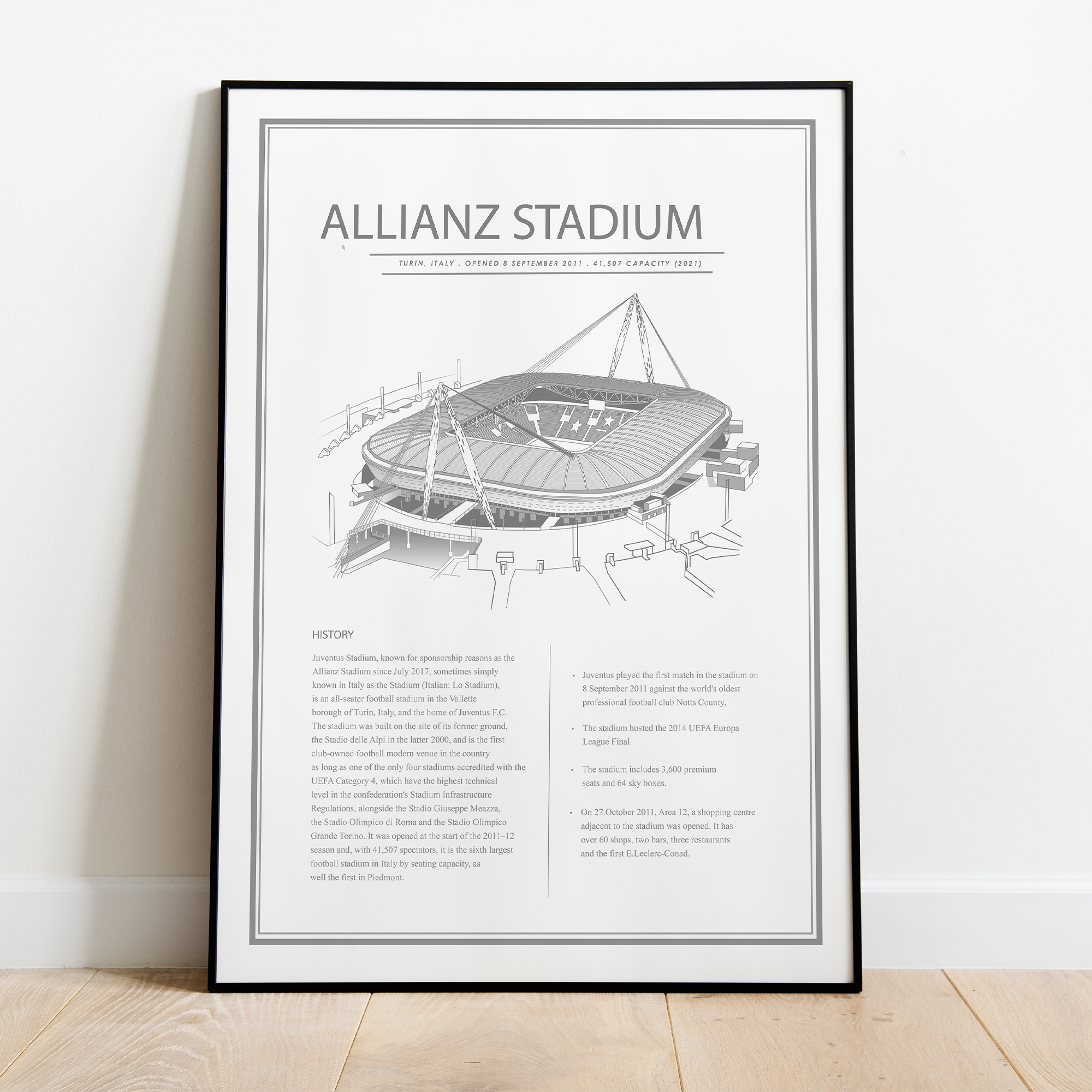 Allianz – Juventus – stadion plakat