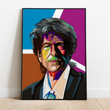 Pop Art Plakat - Bob Dylan