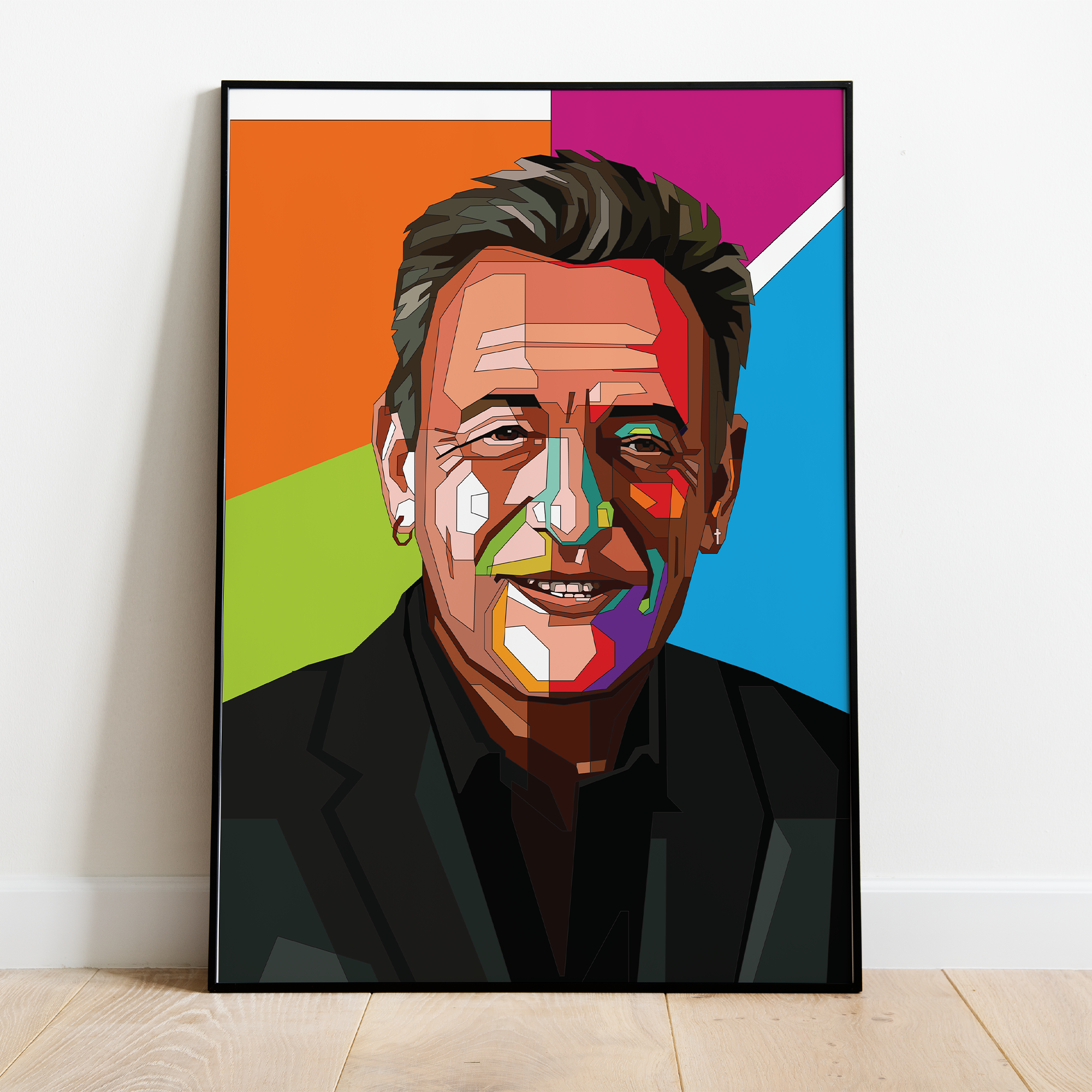 Pop Art Plakat - Bruce Springsteen