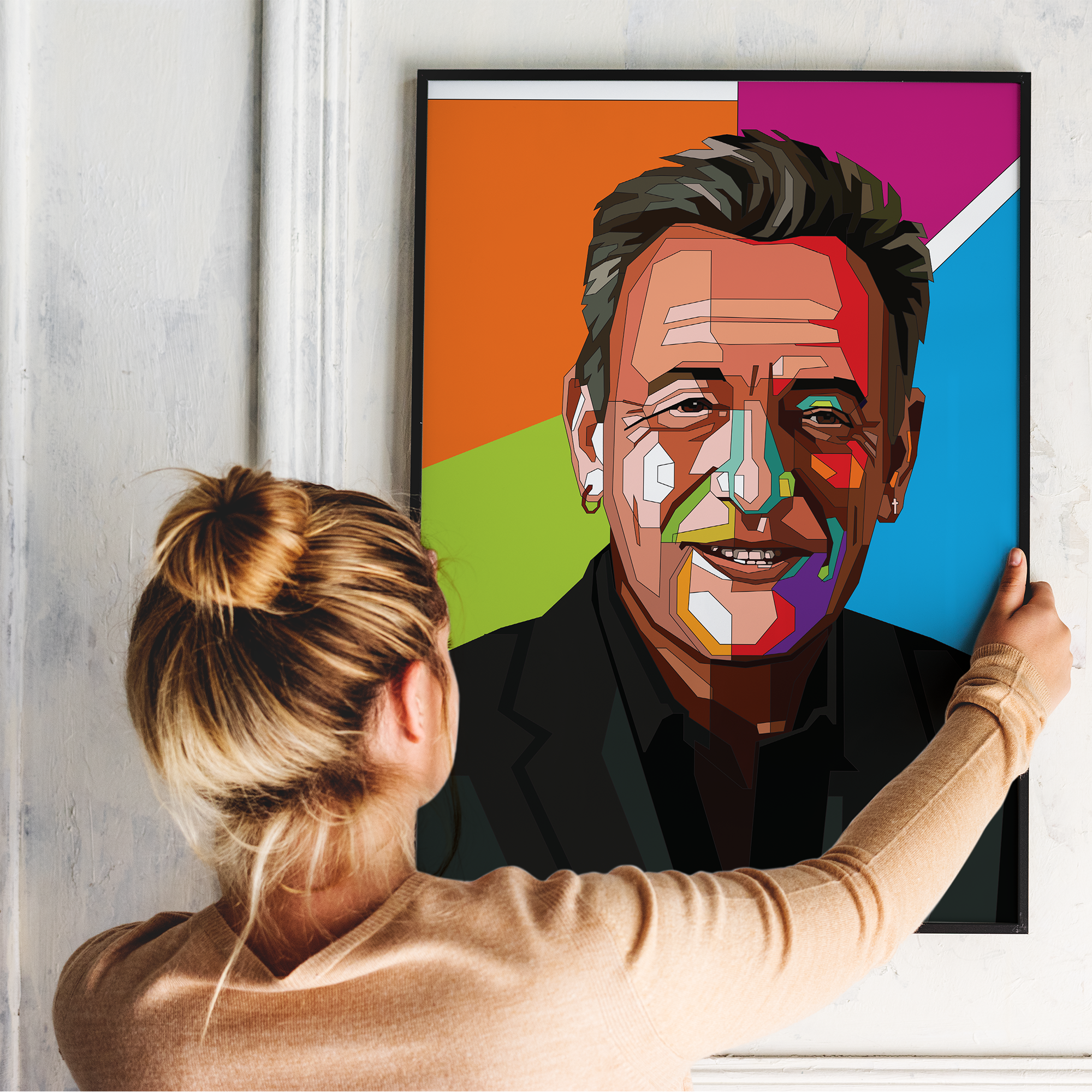Pop Art Plakat - Bruce Springsteen