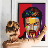 Pop Art Plakat - George Michael