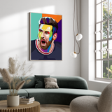 Pop Art Plakat - Messi