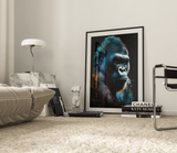 Gorilla Plakat 2 (50 x 70 cm ) - u/ramme