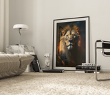 Løve Plakat 2 (50 x 70 cm ) - u/ramme