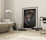 Løve Plakat 17 (50 x 70 cm ) - u/ramme