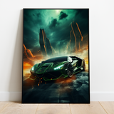 Futuristisk Lamborghini - plakat 3