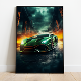 Futuristisk Lamborghini - plakat 13