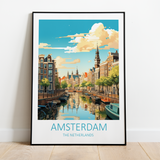 Amsterdam i Holland - plakat 4