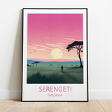 Serengeti Migration - plakat