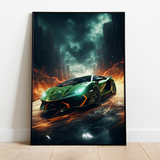 Futuristisk Lamborghini - plakat 4