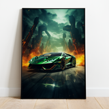 Futuristisk Lamborghini - plakat 8