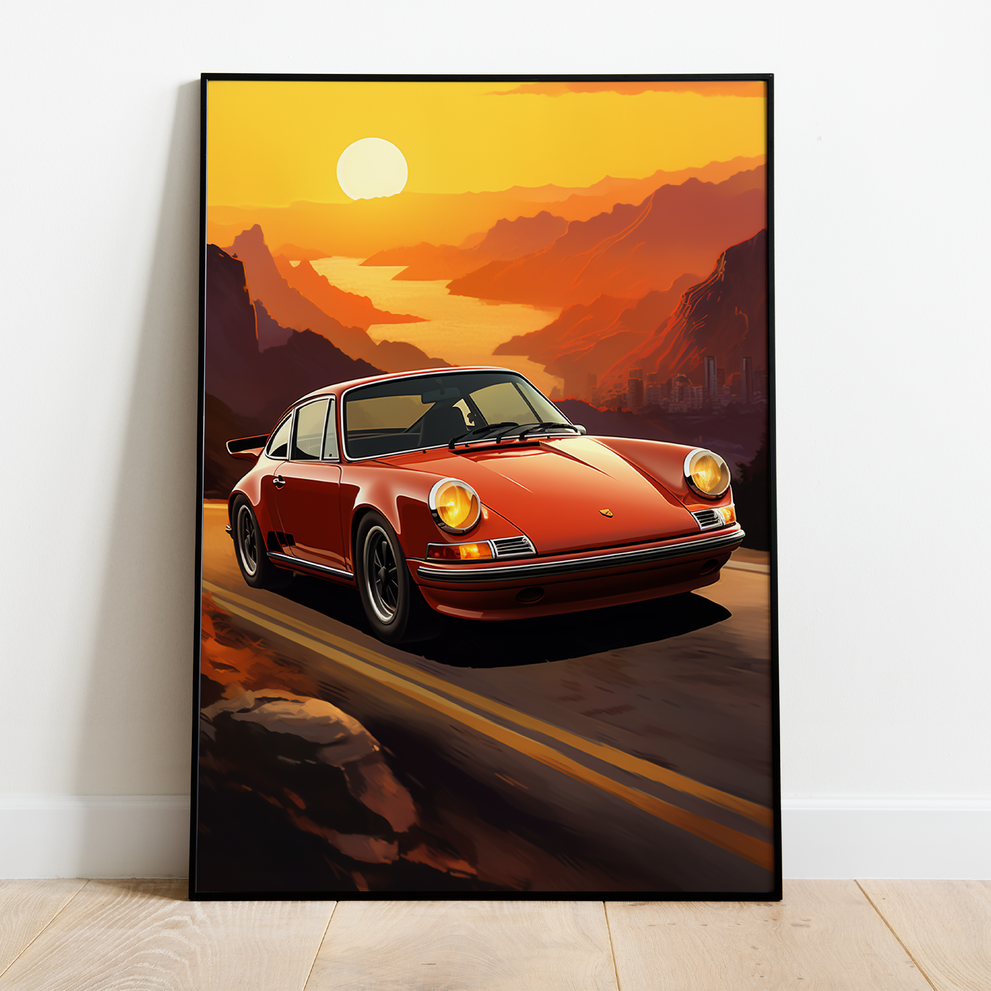 Porsche 911 - plakat 1