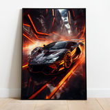 Futuristisk Lamborghini - plakat 7