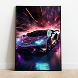 Futuristisk Lamborghini - plakat 12