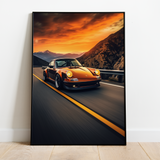 Porsche 911 - plakat 3