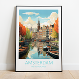 Amsterdam i Holland - plakat 3