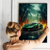 Futuristisk Lamborghini - plakat 8