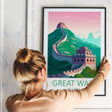 Great Wall Of China - plakat