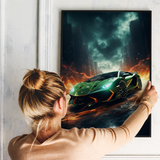 Futuristisk Lamborghini - plakat 4