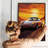 Porsche 911 - plakat 4