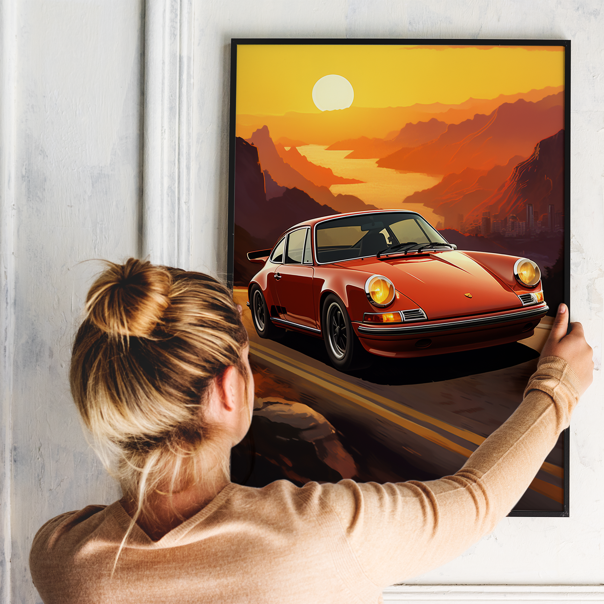 Porsche 911 - plakat 1