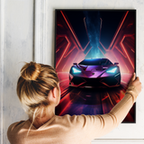 Futuristisk Lamborghini - plakat 9