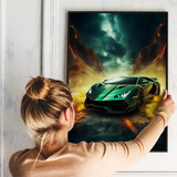 Futuristisk Lamborghini - plakat 1