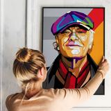 Pop Art Plakat - Kim Larsen