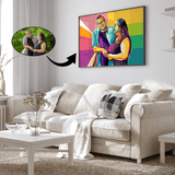 Pop Art - tegning efter dine fotos - Just Karikatur