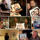 Karikaturtegning - Håndtegnet karikatur plakat efter dine fotos - Just Karikatur