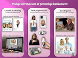 Ejendomsmægler karikaturtegning (1 person) - Standard - Just Karikatur