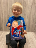 Spiderman - karikaturtegning efter dine fotos - Just Karikatur