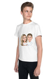 All-Over Print Youth Crew Neck T-shirt - Just Karikatur