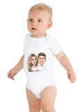 Baby Short Sleeve One Piece | Bella + Canvas 100B