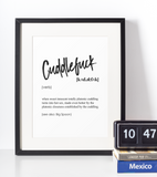 Cuddlefuck  definition plakat