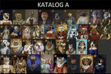 Dyr - Med kostume efter dine fotos - Just Karikatur