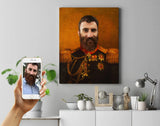 Generalen 1 - Royal portræt efter dine fotos - Just Karikatur
