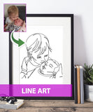 Line Art - tegning efter dine fotos