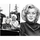 Marilyn Monroe - Karikatur Plakat Just Karikatur