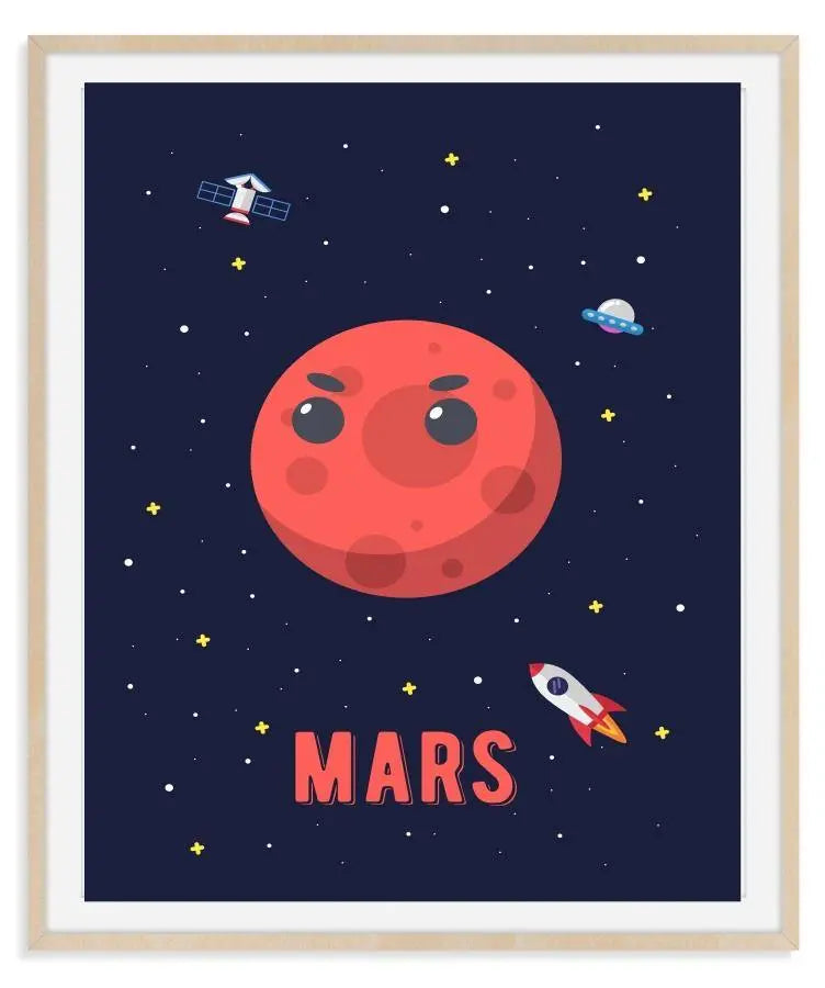 Mars - rumplakat Just Karikatur