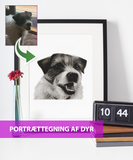 Portræt af dyr - Tegning efter dine fotos - Just Karikatur