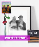 Polterabendgave - Portrættegning efter dine fotos