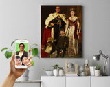 Royal Family - Royal portræt efter dine fotos Just Karikatur